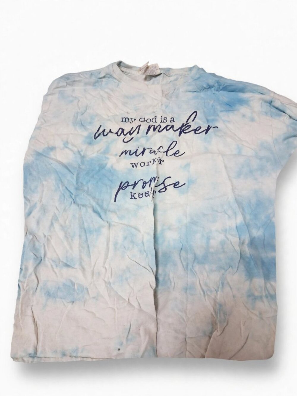 Delta Pro Weight Tie-Dye Way Maker Tee Size L